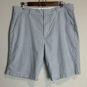 J. Crew Factory 10 in Seersucker Shorts 36